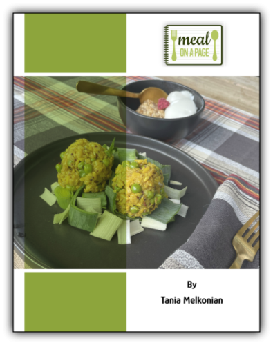 Chef Tania Melkonian’s Meal on a Page